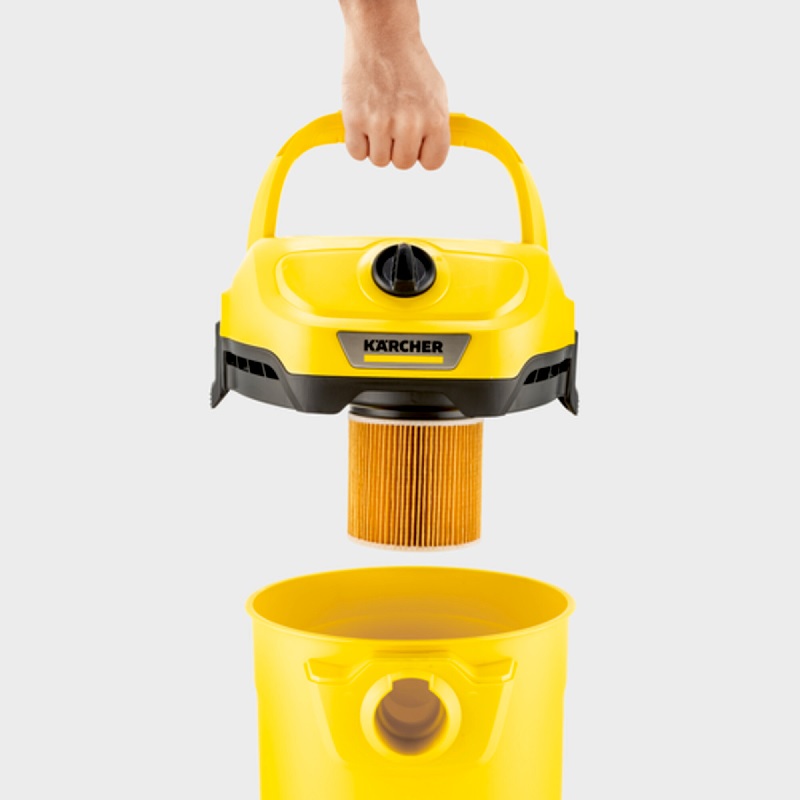 KARCHER WD2 WET & DRY VACUUM CLEANER; 1000W - Image 7