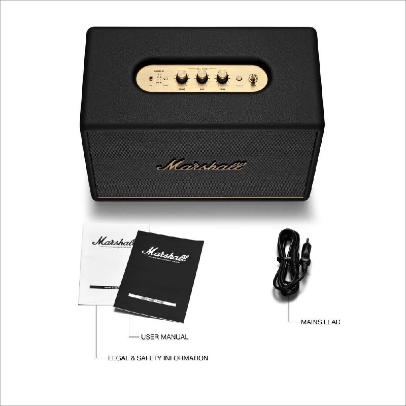 MARSHALL WOBURN III BK BT AUX SPEAKER - Image 9