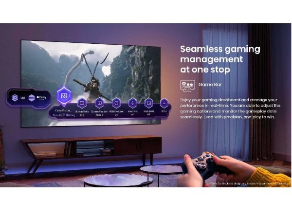 HISENSE 100Q7Q 100in QLED 4K 144HZ SMART - Image 11