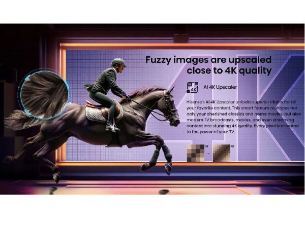 HISENSE 100Q7Q 100in QLED 4K 144HZ SMART - Image 9