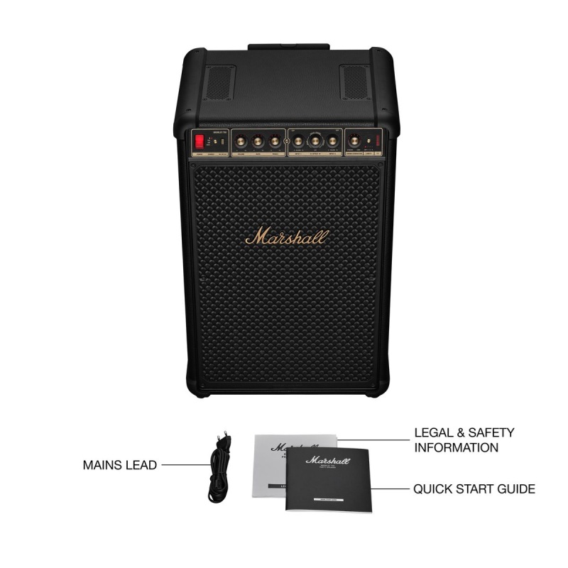 MARSHALL BROMLEY 750 BK 500W BT AUX 40+ HR BATTERY - Image 10