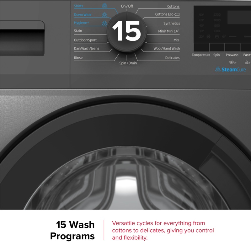 DEFY DAW394 GY 7KG FRONT LOADER WASHING MACHINE - Image 9